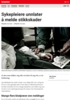Nyheter Sykepleiere unnlater å melde stikkskader