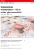 Nyheter Sykepleieres månedslønn 1150 kr under gjennomsnittet