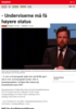 Nyheter - Underviserne må få høyere status