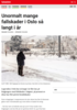 Nyheter Unormalt mange fallskader i Oslo så langt i år