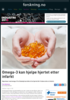 Omega-3 kan hjelpe hjertet etter infarkt
