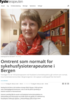 Omtrent som normalt for sykehusfysioterapeutene i Bergen