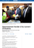 Opposisjonen hevder å ha vunnet i Zimbabwe