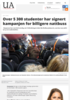 Over 5 300 studenter har signert kampanjen for billigere nattbuss