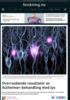 Overraskende resultater av Alzheimer-behandling med lys