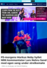 P3-morgens Markus Neby hyllet NRK-kommentator Lars Nehru Sand med egen sang under streikemøte