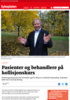 Pasienter og behandlere på kollisjonskurs