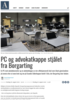 PC og advokatkappe stjålet fra Borgarting