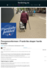 Pensjonsreformen i Frankrike skaper harde fronter