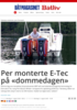 Per monterte E-Tec på «dommedagen»