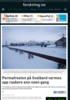 Permafrosten på Svalbard varmes opp raskere enn noen gang