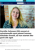 Pernille Johnsen (25) savnet et nyhetsmedie som passet hennes hektiske livsstil, så hun startet like greit sitt eget