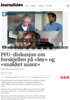 PFU-diskusjon om forskjellen på «løy» og «snakket usant»