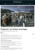 Pingviner var klima-verstinger