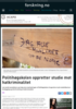 Politihøgskolen oppretter studie mot hatkriminalitet