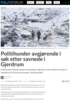 Politihunder avgjørende i søk etter savnede i Gjerdrum