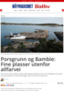 Porsgrunn og Bamble: Fine plasser utenfor allfarvei