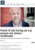 Positiv til nytt forslag om å gi pressen mer innsyn i straffesaker