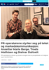 PR-operatørene styrker seg på tekst og markedskommunikasjon: Ansetter Marie Berge, Troels Mathisen og Steinar Daltveit