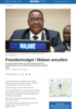 Presidentvalget i Malawi annullert
