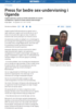 Press for bedre sex-undervisning i Uganda