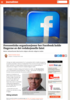 Presseetiske organisasjoner ber Facebook holde fingerne av det redaksjonelle fatet