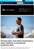 Presset øker mot Mark Zuckerberg etter misbruk av Facebook-brukeres data