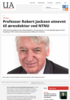Professor Robert Jackson utnevnt til æresdoktor ved NTNU