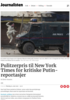 Pulitzerpris til New York Times for kritiske Putin-reportasjer