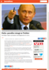 Putin-parodier stengt av Twitter