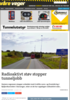 Radioaktivt støv stopper tunneljobb