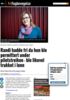 Randi hadde fri da hun ble permittert under pilotstreiken - ble likevel trukket i lønn