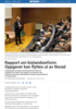 Rapport om bistandsreform: Oppgaver kan flyttes ut av Norad
