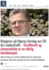 Reagerer på Høyres forslag om 50 års maksstraff: - Strafferett og stemmefiske er en dårlig kombinasjon
