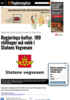 Regjeringa kuttar. 190 stillinger må vekk i Statens Vegvesen