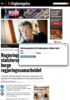 Regjeringen kutter i statsforvaltningen for å berge regjeringssamarbeidet