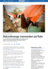 Rekordmange mennesker på flukt