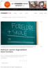 Rektorer savner dugnadsånd blant foreldre