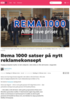 Rema 1000 satser på nytt reklamekonsept