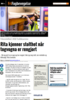 Rita kjenner stolthet når togvogna er rengjort