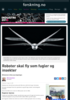 Roboter skal fly som fugler og insekter
