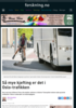 Så mye kjefting er det i Oslo-trafikken
