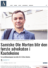 Samiske Ole Morten blir den første advokaten i Kautokeino