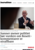 Sanner mener politiet bør vurdere om Resett-kommentarer er straffbare