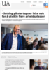 - Satsing på startups er ikke nok for å utvikle flere arbeidsplasser