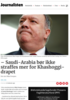 - Saudi-Arabia bør ikke straffes mer for Khashoggi-drapet