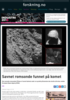 Savnet romsonde funnet på komet
