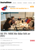 SE TV: NRK ble ikke felt av PFU