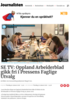 SE TV: Oppland Arbeiderblad gikk fri i Pressens Faglige Utvalg