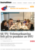 SE TV: Telemarksavisa felt på to punkter av PFU